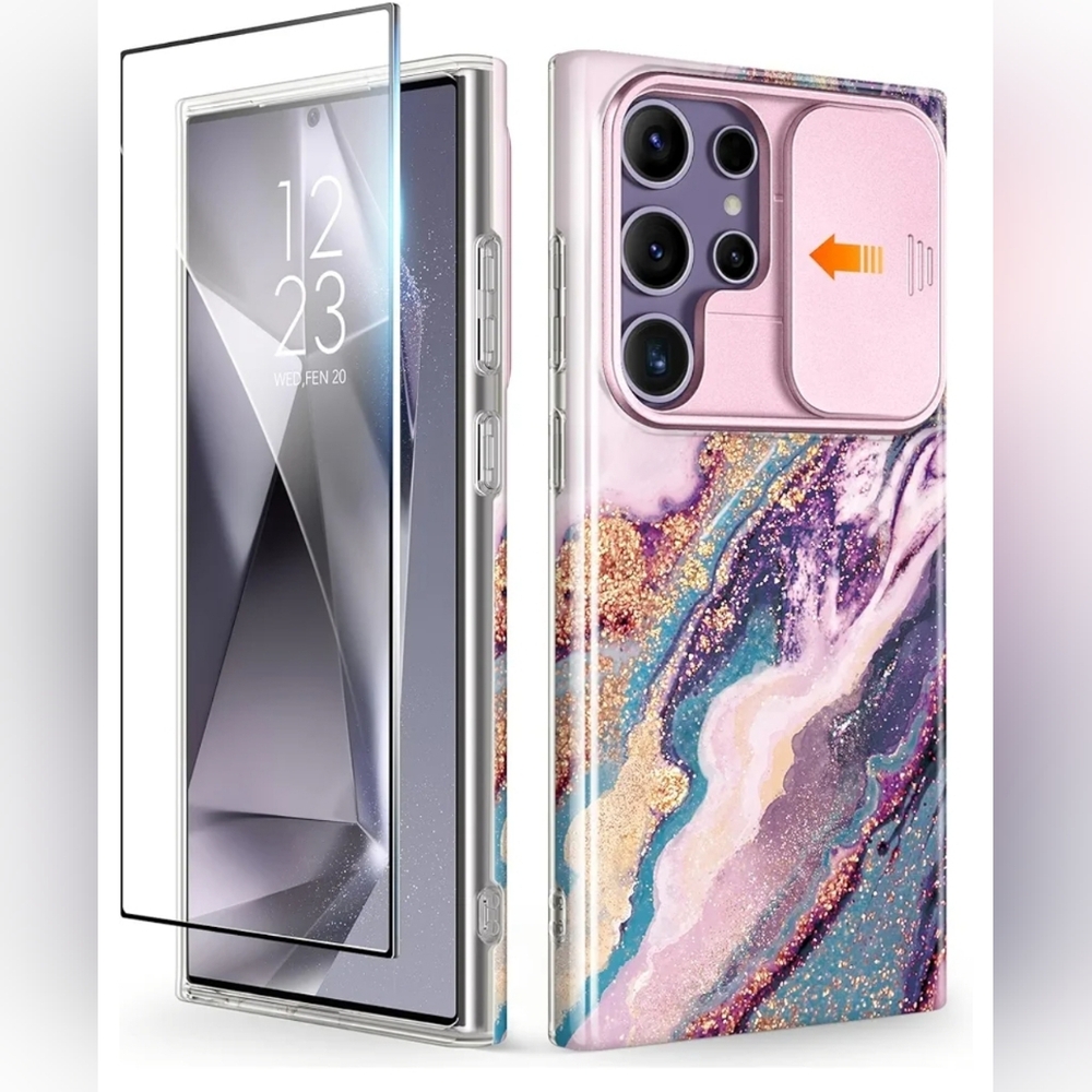 GVIEWIN Designed for Samsung Galaxy S23 Ultra Case